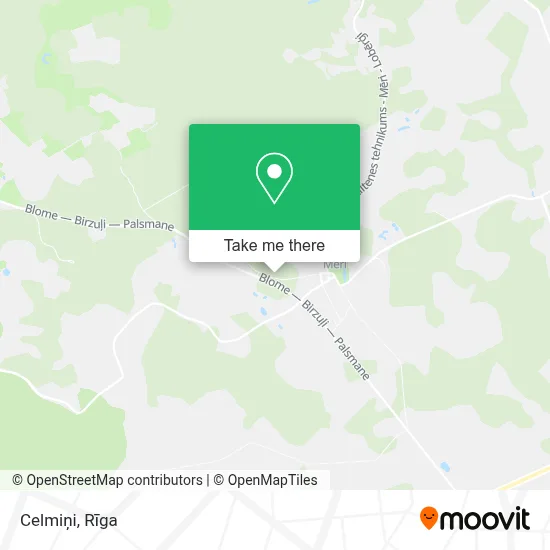 Celmiņi map