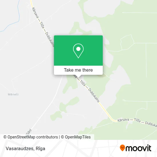 Vasaraudzes map