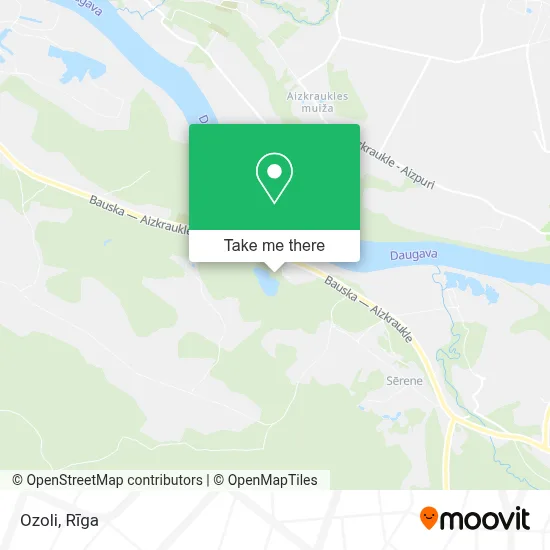 Ozoli map