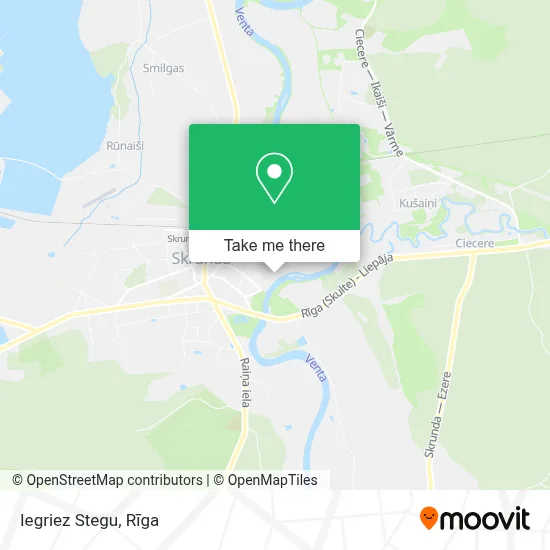 Iegriez Stegu map