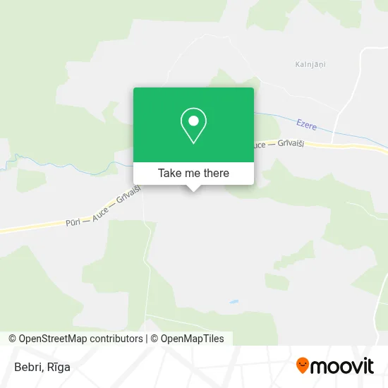 Bebri map