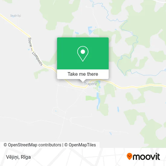 Vējiņi map