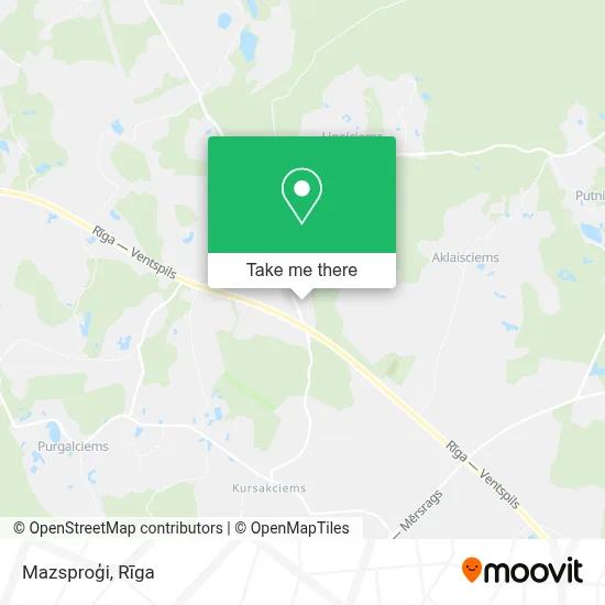 Mazsproģi map