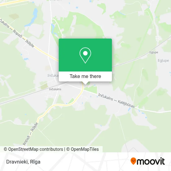 Dravnieki map