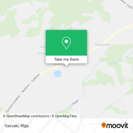 Garzaki map