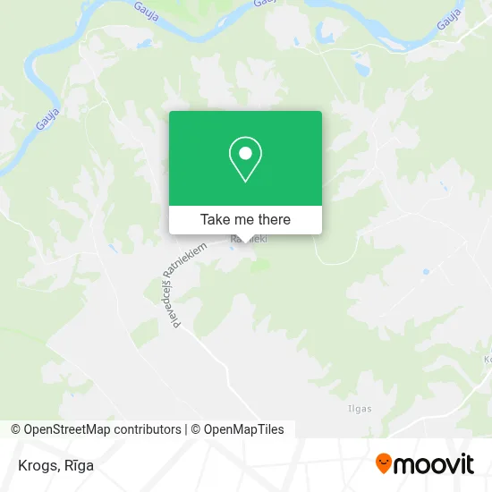 Krogs map