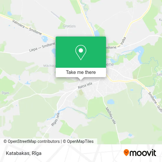 Katabakas map