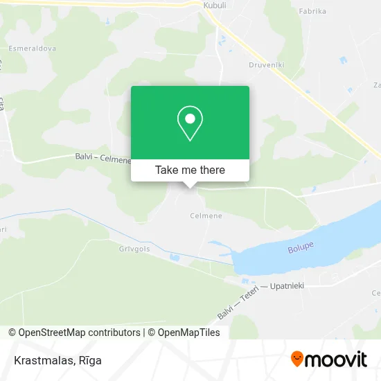 Krastmalas map