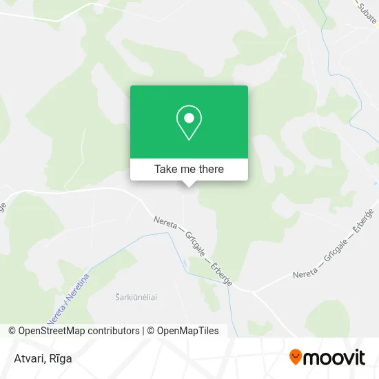 Atvari map