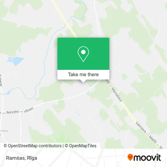 Ramšas map