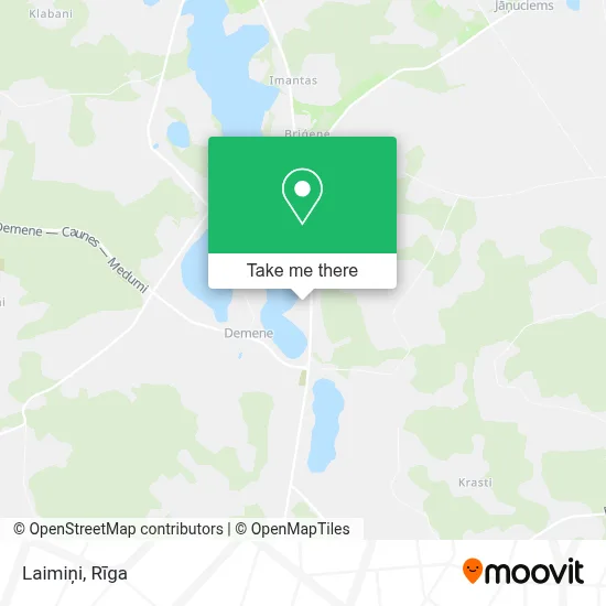 Laimiņi map
