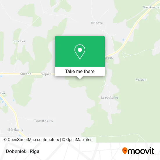Dobenieki map