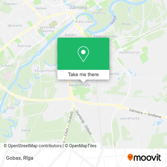 Gobas map
