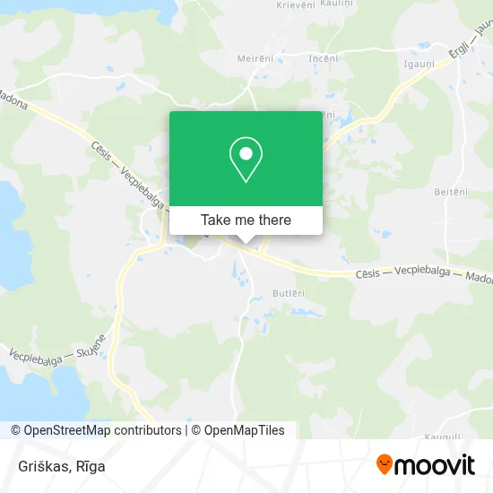 Griškas map