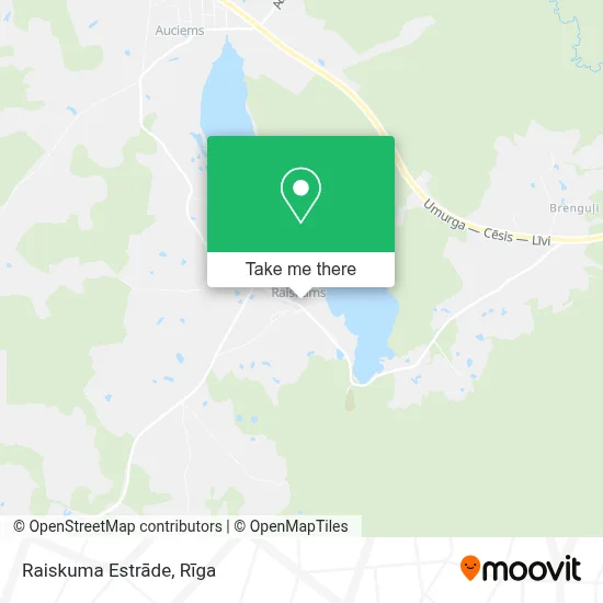 Raiskuma Estrāde map