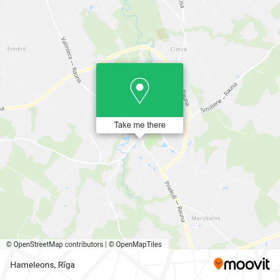 Hameleons map