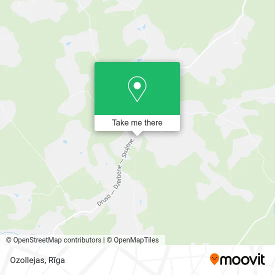 Ozollejas map