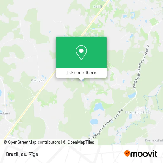 Brazīlijas map