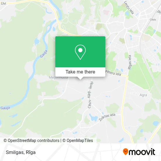 Smilgas map