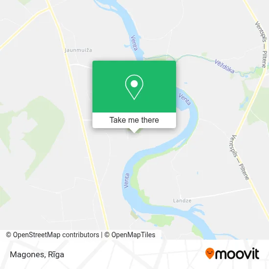Magones map