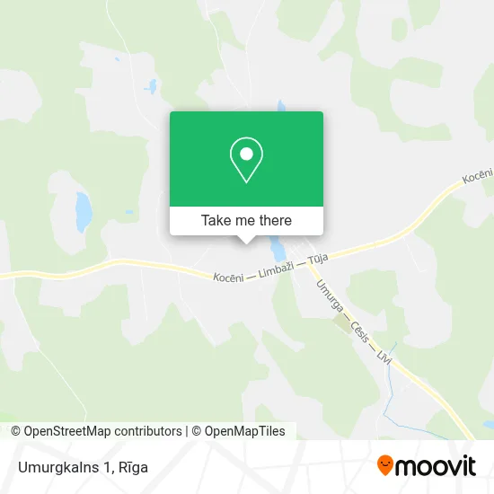 Umurgkalns 1 map