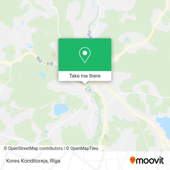Kores Konditoreja map