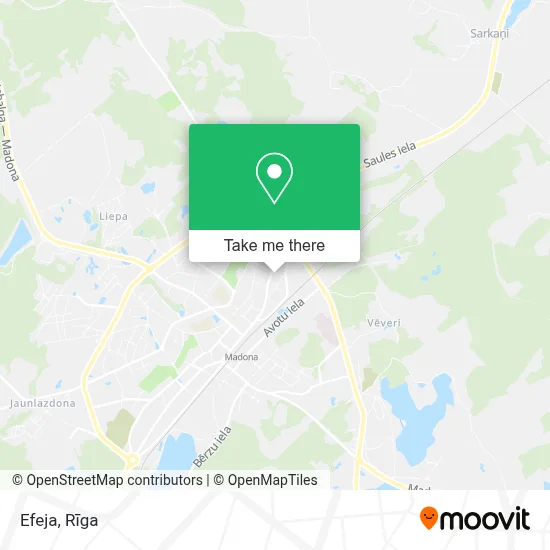 Efeja map