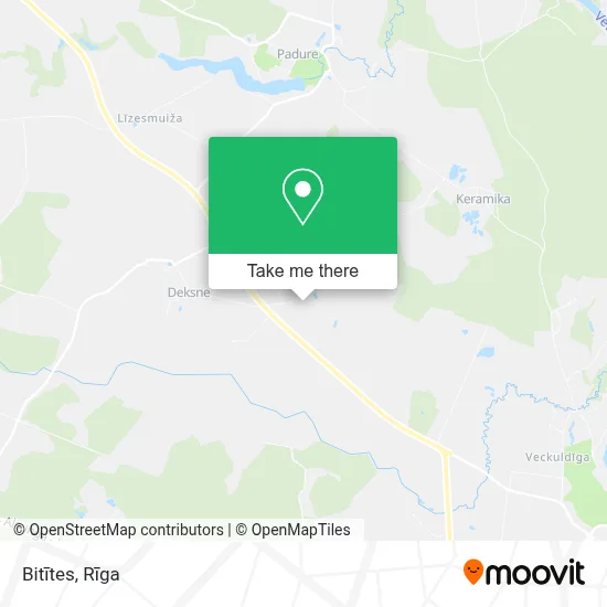 Bitītes map