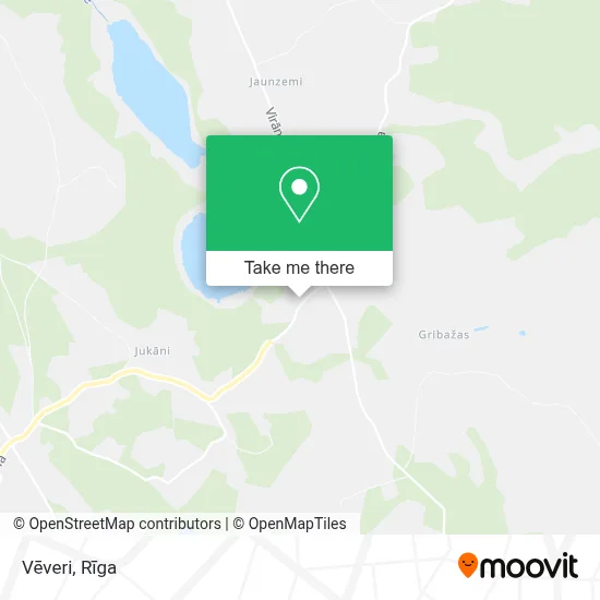 Vēveri map
