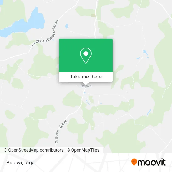 Beļava map