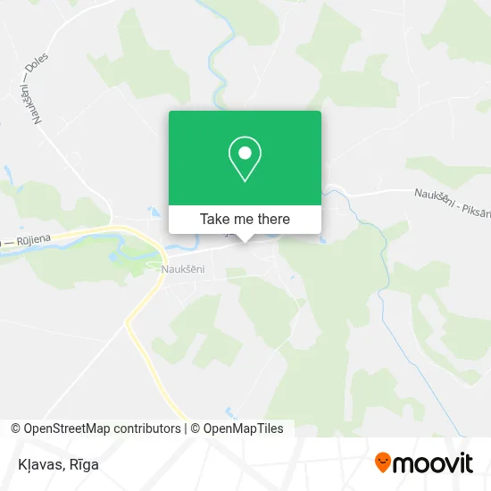 Kļavas map