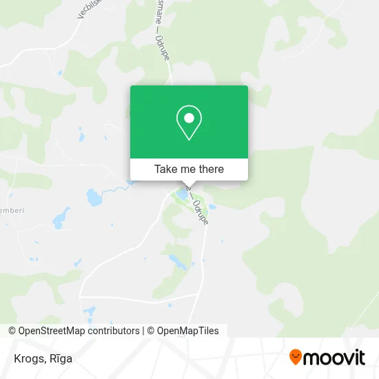 Krogs map