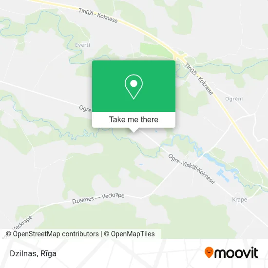 Dzilnas map