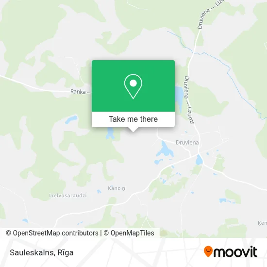 Sauleskalns map