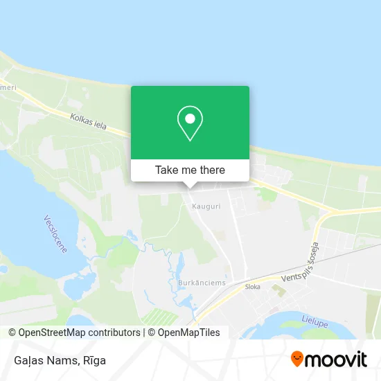 Gaļas Nams map