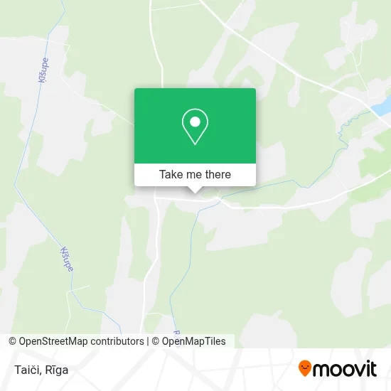 Taiči map