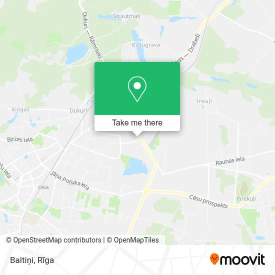 Baltiņi map