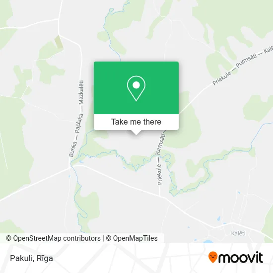 Pakuli map