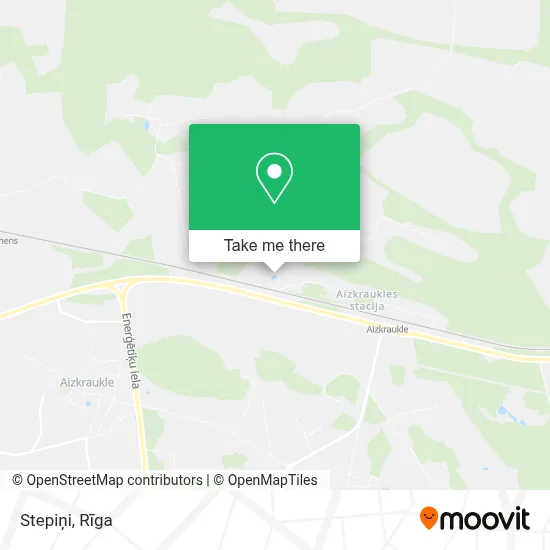 Stepiņi map