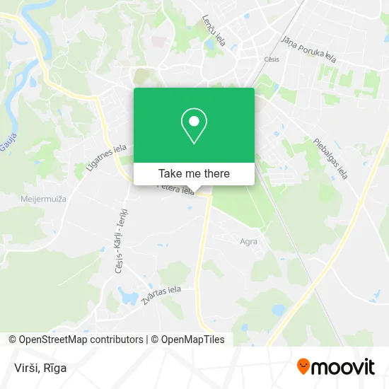 Virši map