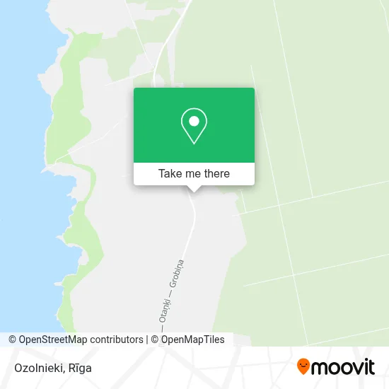 Ozolnieki map