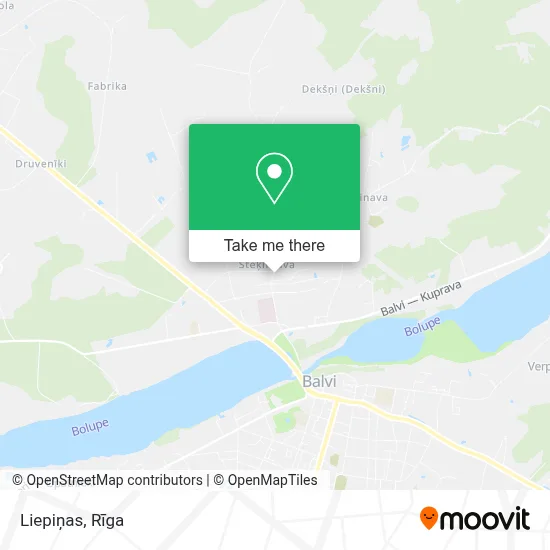 Liepiņas map