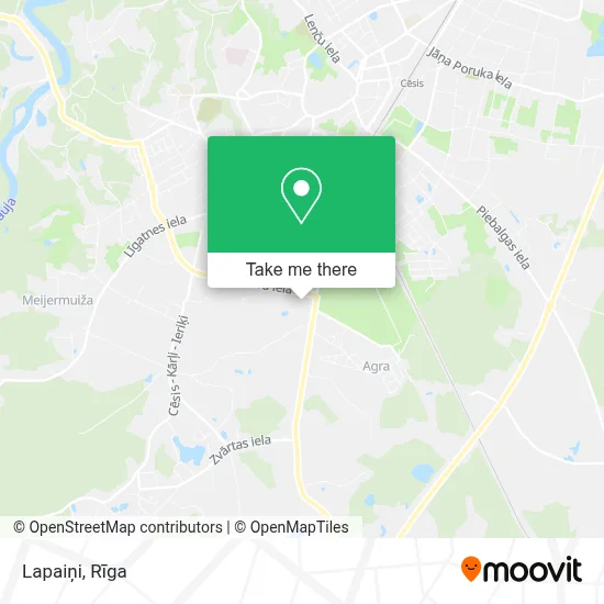 Lapaiņi map