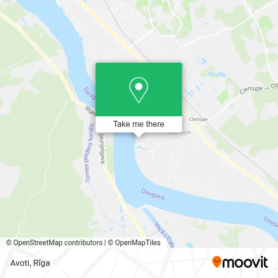 Avoti map