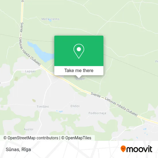 Sūnas map