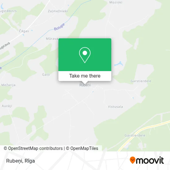 Rubeņi map