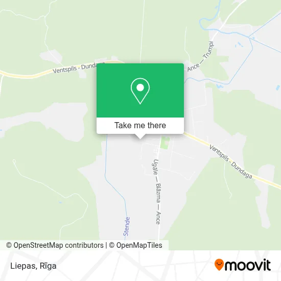 Liepas map