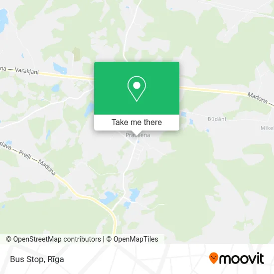 Bus Stop map