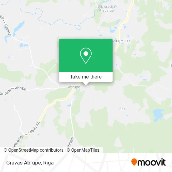 Gravas Abrupe map