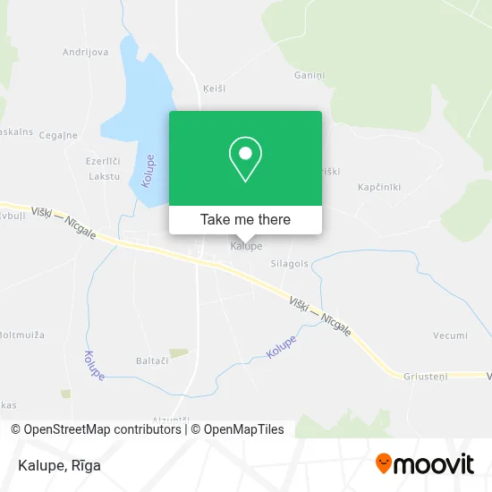 Kalupe map